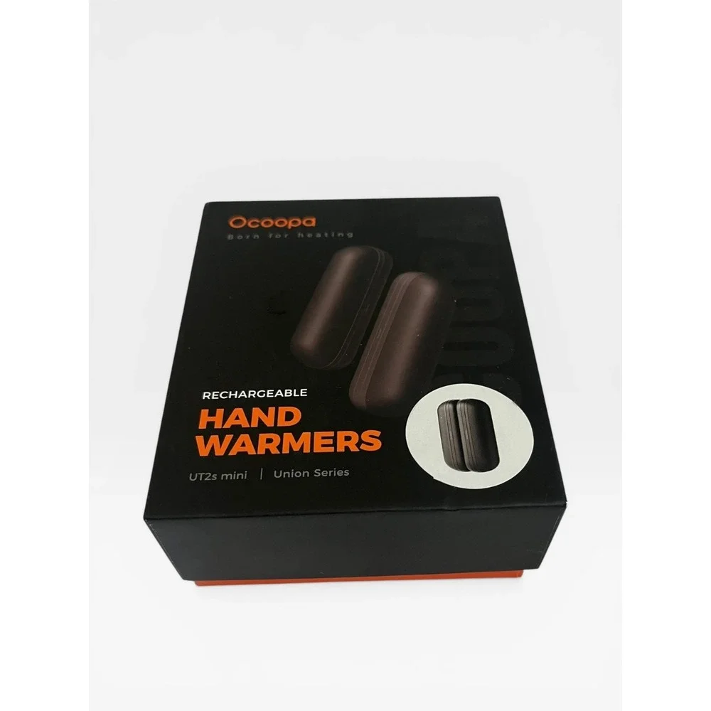 Ocoopa UT2 Mini Rechargeable Hand Warmers Magnetic Black Union Series UT3055 Set